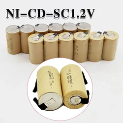 Ni-Cd 1.2V SC 2800mAh Rechargeable Battery Power Tools General Purpose Battery Pack Fast Rechargeable,Battery Factory Outlet