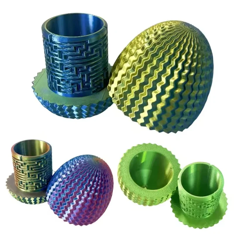 

Creative 3D Printed Dragon Egg novidades 2026 produtos Maze eggs can store items unlock storage boxes focus on brainstorming toy