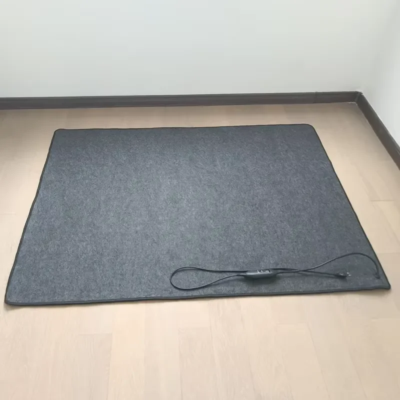 Heated Floor Mat for Under Rug Use Cozy Electric Warming Pad for Kids Play Area Living Room Winter Comfort
