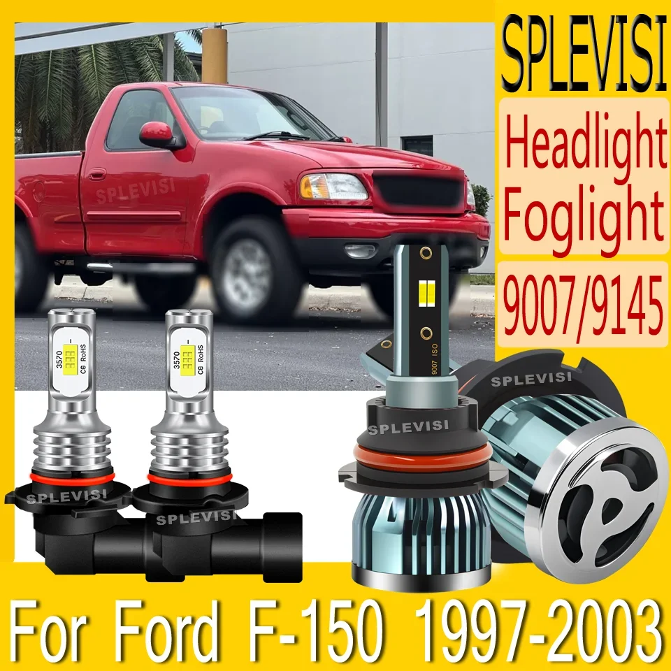 

Plug and Play 12v Waterproof IP68 Last Longer reliable Headlight foglight LED For Ford F-150 1997 1998 1999 2000 2001 2002 2003