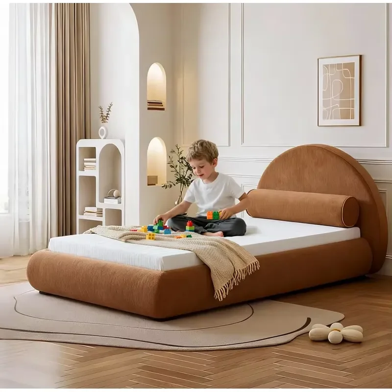 Soft Compression Bed Small Semi Circular Cotton Cushion Space Saving Vacuum Box Suitable for Homestays Hotels and Bedrooms