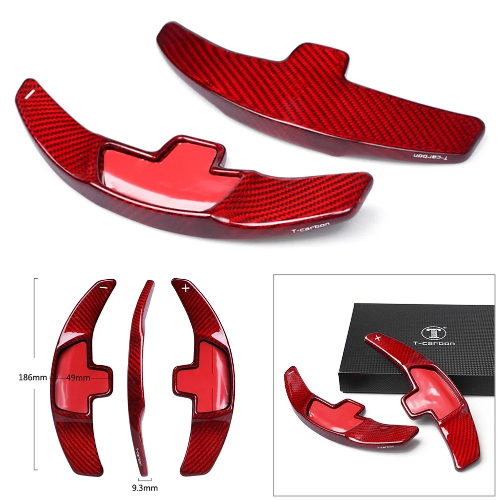 Car Carbon Fiber Steering Wheel shift Paddle Extension For Benz C180L C260L GLE CLA GLC S Class C200L 15-16/ E300 E200 16-17