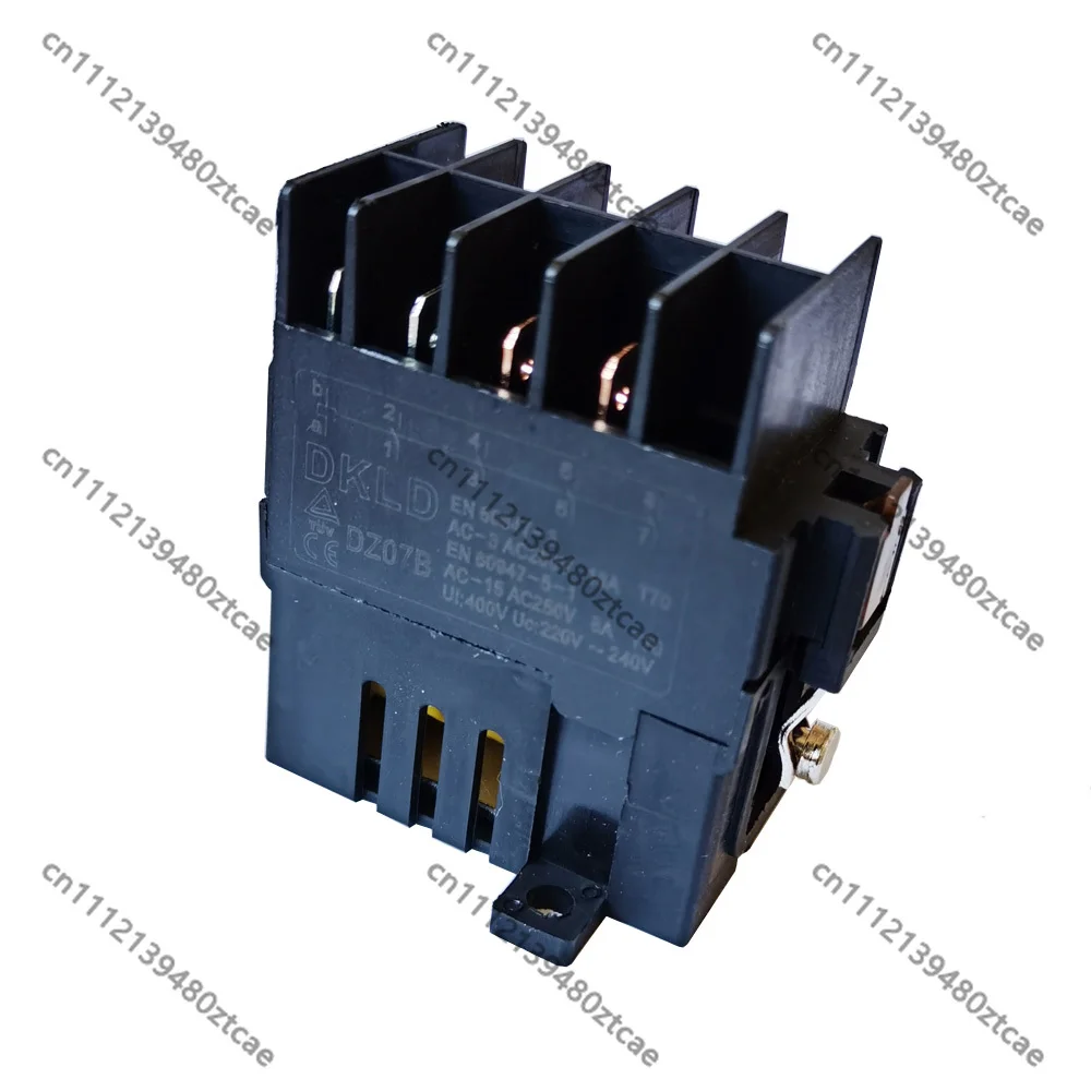 DZ07B Single Phase Electromagnetic Switch 8Pins 250V 16A EN60947 T70 Relay 3NO 8 Contactslectrical Control Replacement Parts
