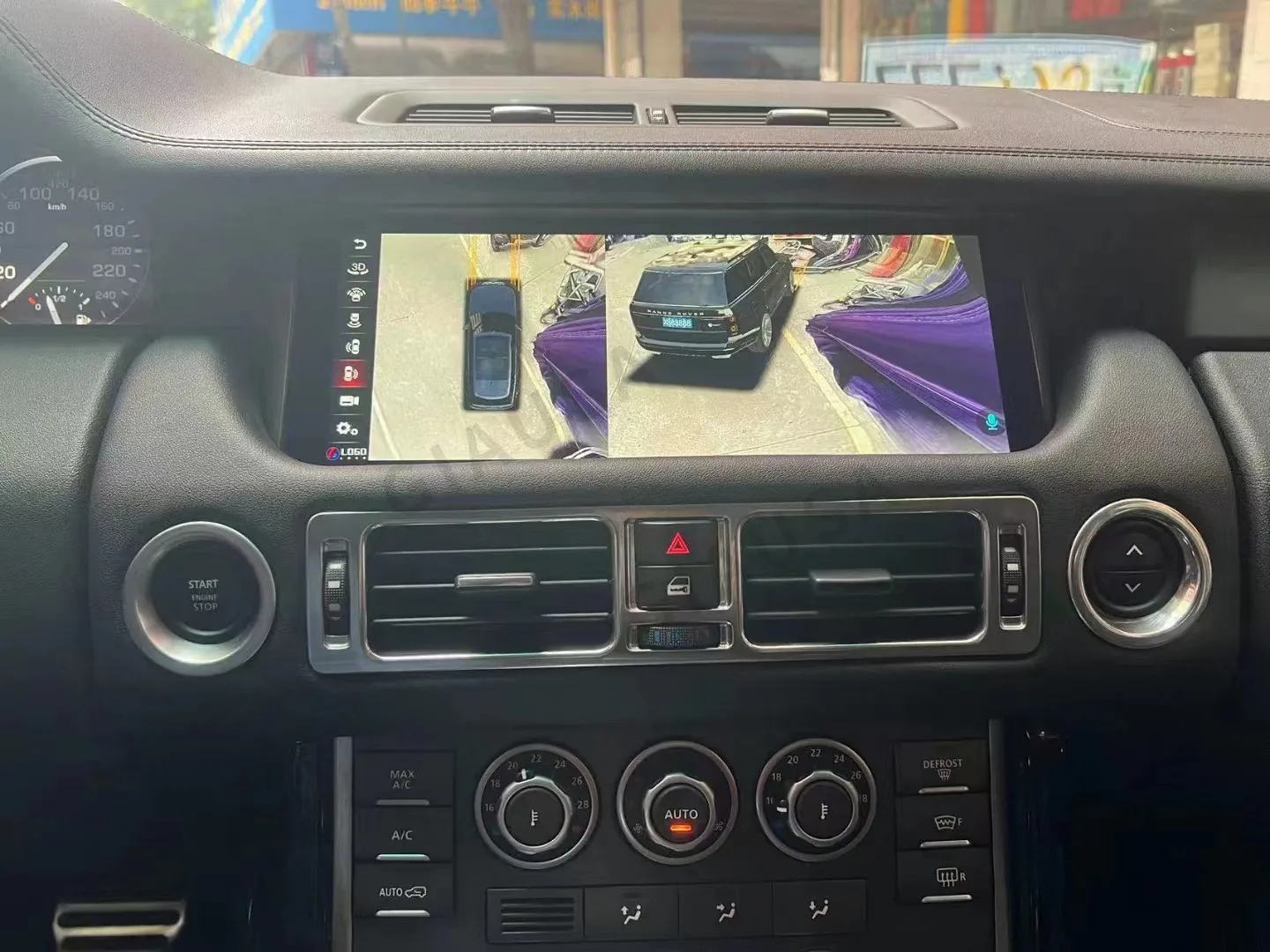 12.3 Inch For Land Rover Range V8 L322 2002~2012 Android 14.0 Octa Core 8G+128G Car Multimedia Player Stereo Receiver Radio