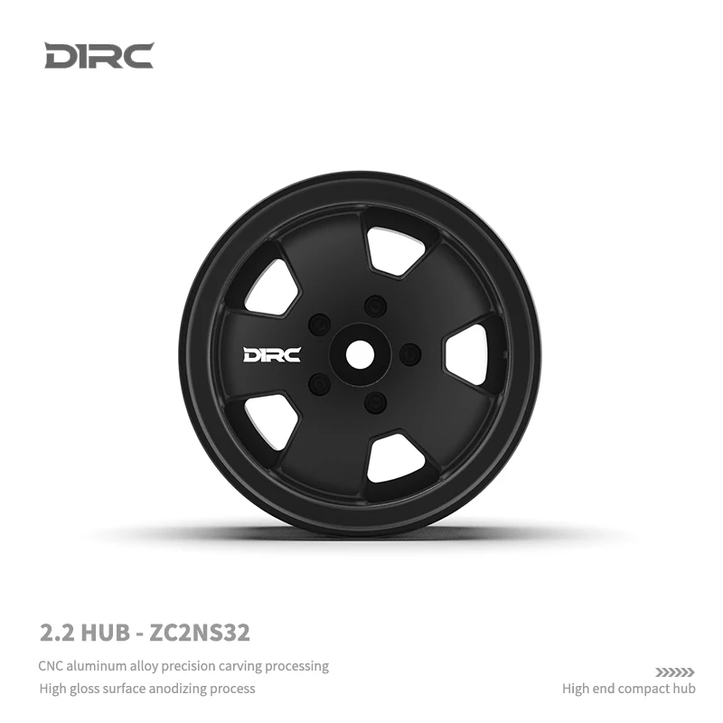 2023 D1RC YJ Optional 2.2inch Frosted Metal Material Beadlock Wheels For TRX4 SCX10