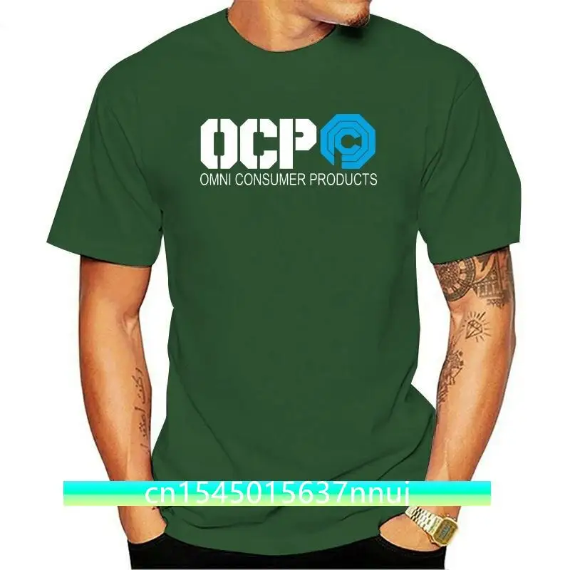 New 2021 Fashion Men Short Sleeve OMNI Consumer Products OCP t shirt inspired t-shirt Basic Tops