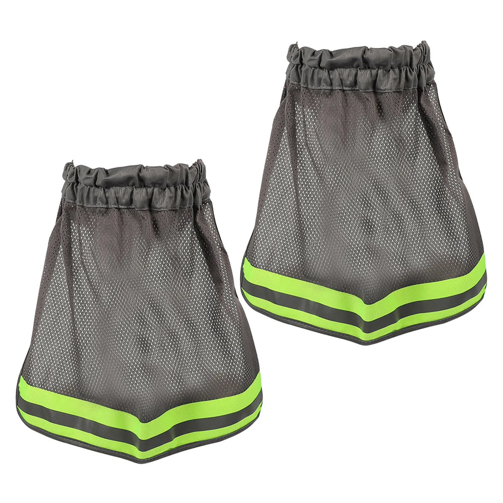 2Pcs Hard Hat Sun Shade Neck Shield Reflective Cover Breathable Lightweight for Outdoor Work Construction Site Protection