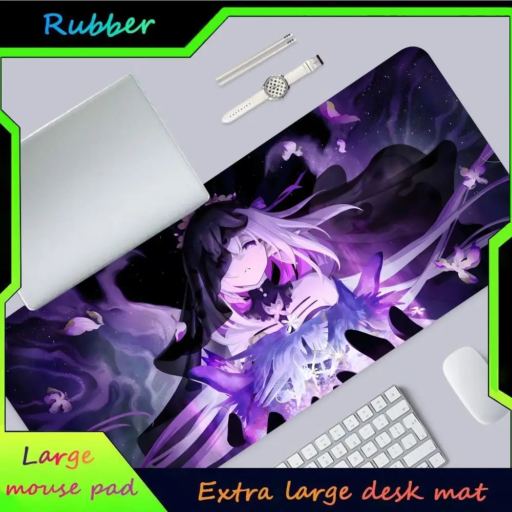 

Castorice Honkai Star Rail MINISO Mouse Pad Hot Large Game Mause Pads XL Lock Edge Size For Gamee Give Gifts Daughter Boy Brothe