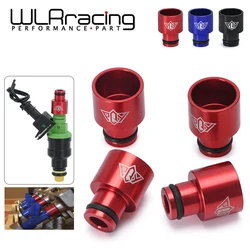 4 Pieces Racing PQY Fuel Injector Top Hats Adapters For RDX Injectors B16 B18 D16Z D16Y Car Accessories