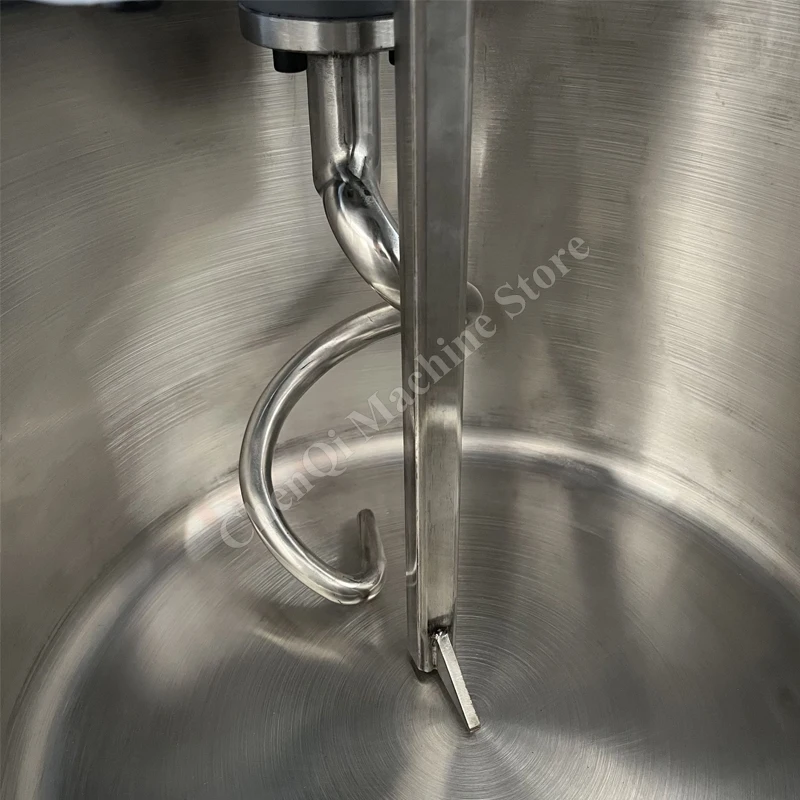 Dough Mixer Kneading Machine Kitchen Flour Commercial Household Restaurant Food Mixer Variable Speed Compact  Spiral Dough Mixer