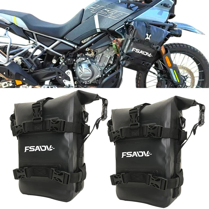 For CFMOTO 450MT MT450 CF 450 MT 800MT 2024 2025 Motorcycle Frame Crash Bars Waterproof Bag Repair Tool Placement Bag