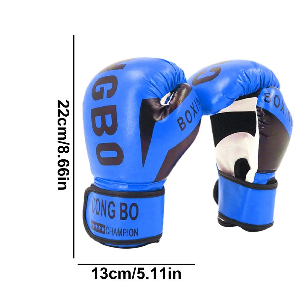 1 paar bokshandschoenen voor kinderen, kinderen ponsen, trainingshandschoenen, workout, vechten, oefenwanten, worsteltraining, fitnesshandschoenen