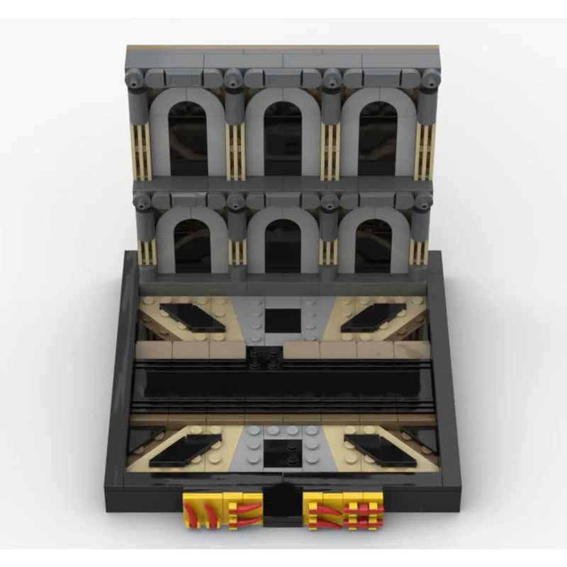 

Building Block Taxi 3D Assembly Model MOC-156059 Educational Puzzle Birthday Christmas New Year Toy Gift Display