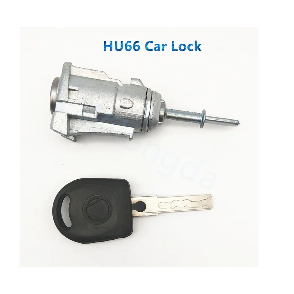 Car Key Lock para VW, Door Lock, Auto Locks, HU66