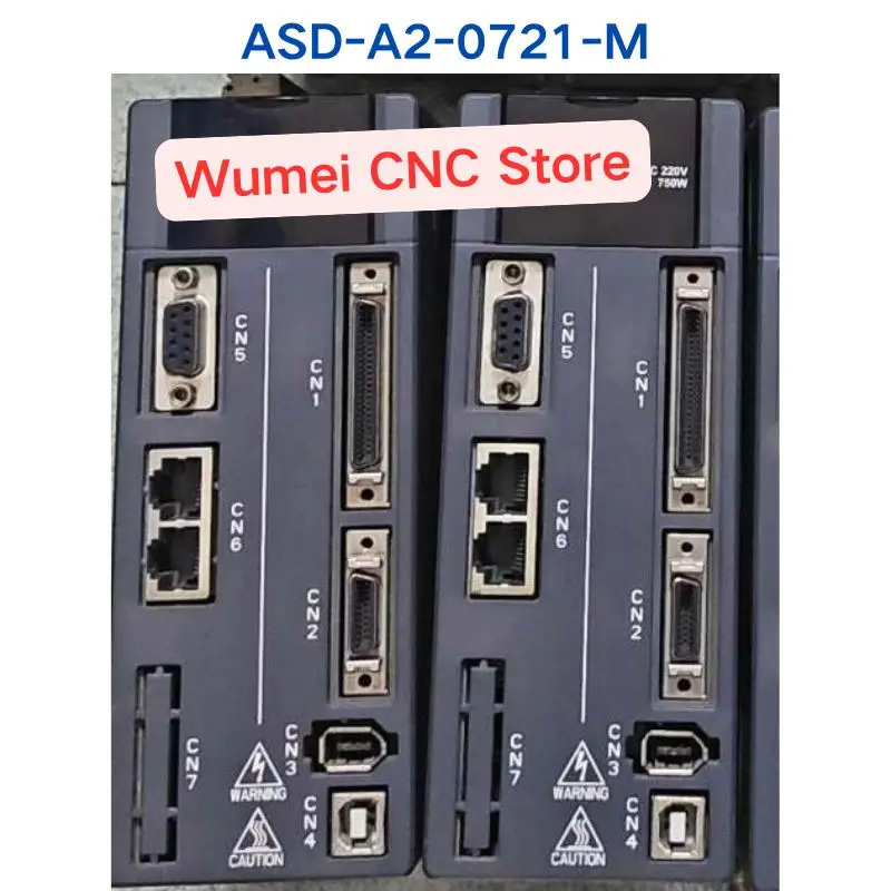 Second-hand test OK Servo Drive ASD-A2-0721-M 1 Piece If You Need Other Specifications, Please Consult