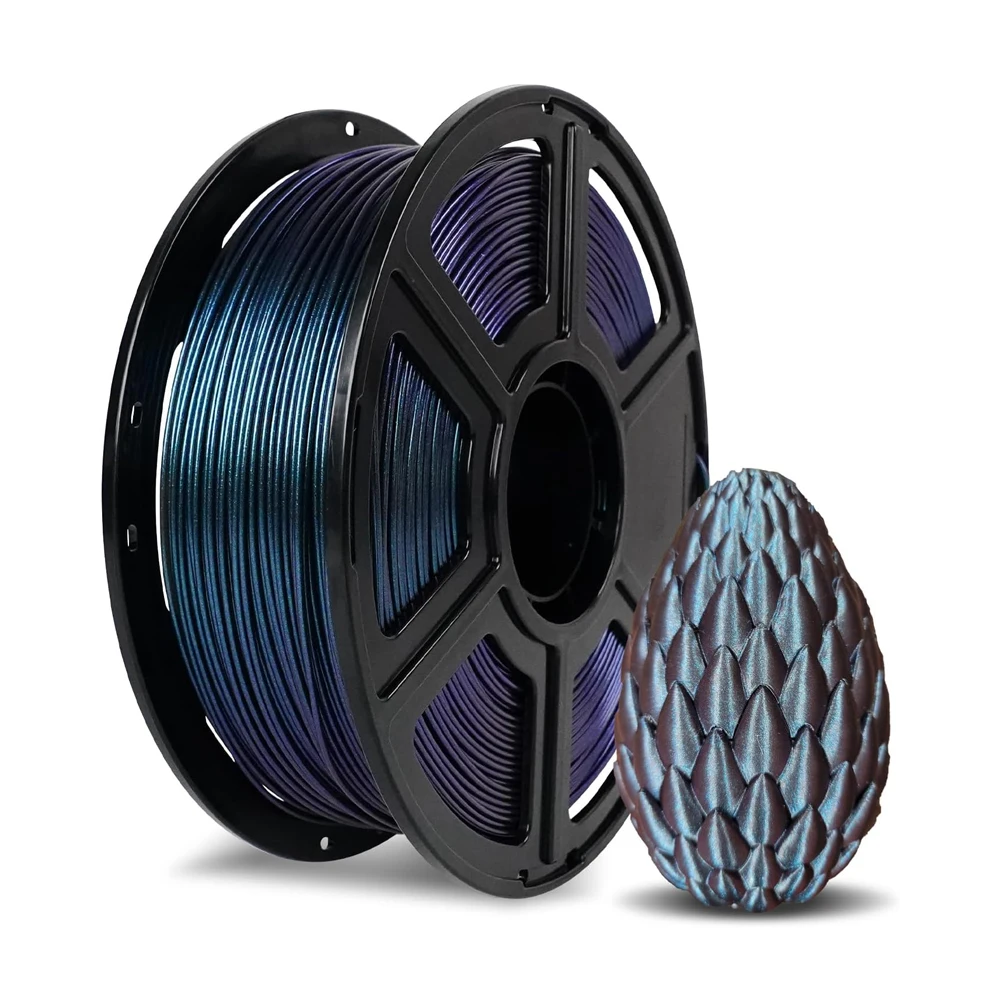 Flashforge PLA + Filament 1kg 1.75mm High Quality For FDM 3D Printer Pen Material Color Change Multicolor Rainbow PLA Filament