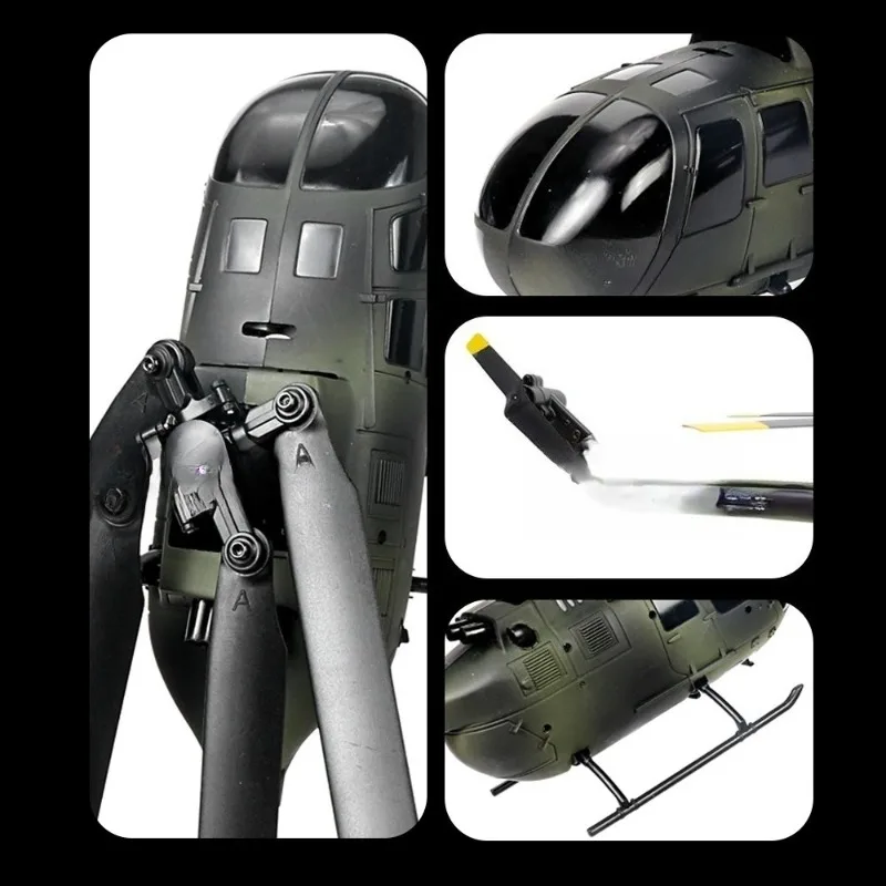 Modello di elicottero aereo telecomandato Elica singola a quattro canali