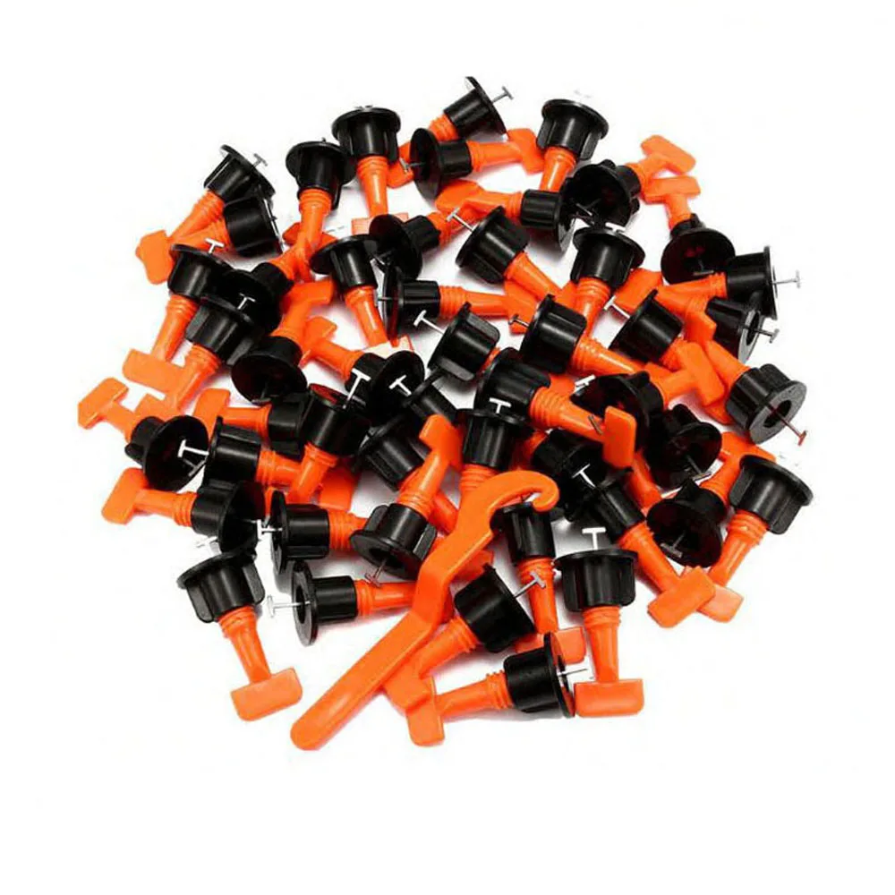 50PCS Tile Positioning Leveler Tiles Laying Auxiliary Tool with 1.5mm Pin Home Improvement Tool