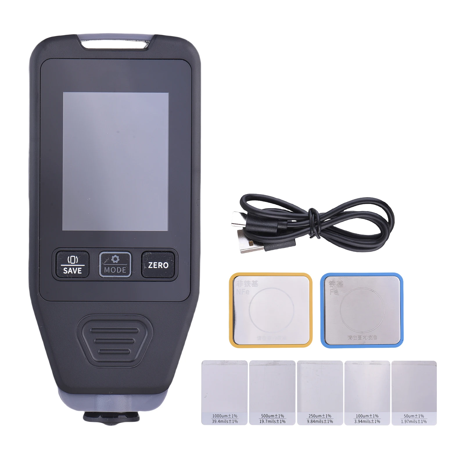 

Portable Digital Paint Thickness Meter Coating Thickness Meter with Data Storage,Auto Shutdown for Used Car Buyers