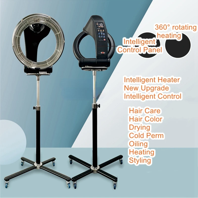 

Big saucer heater beauty salon special vertical hair dryer home perm hair coloring intelligent oil baking machine