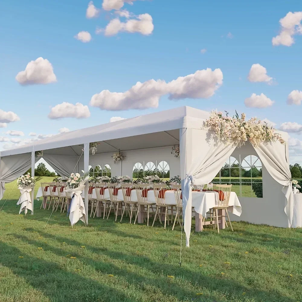Outdoor gazebo wedding party tent camping shelter removable