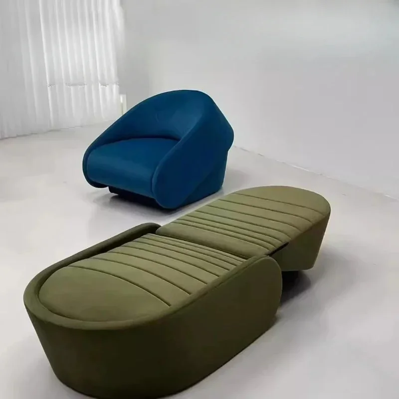 Minimalist Foldable Sofa Bed - Retractable Double Couch for Living Room, Versatile Chaise Lounge Furniture
