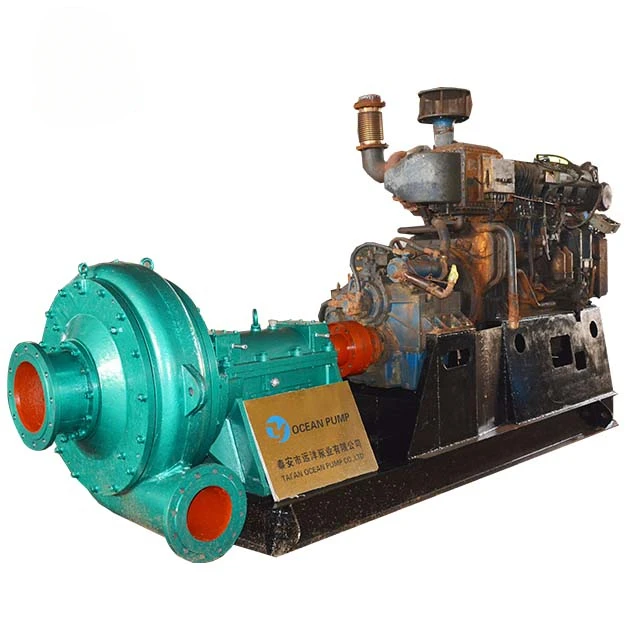 River Dredging Sand Lifting Pump With D.iesel Engine For Sale