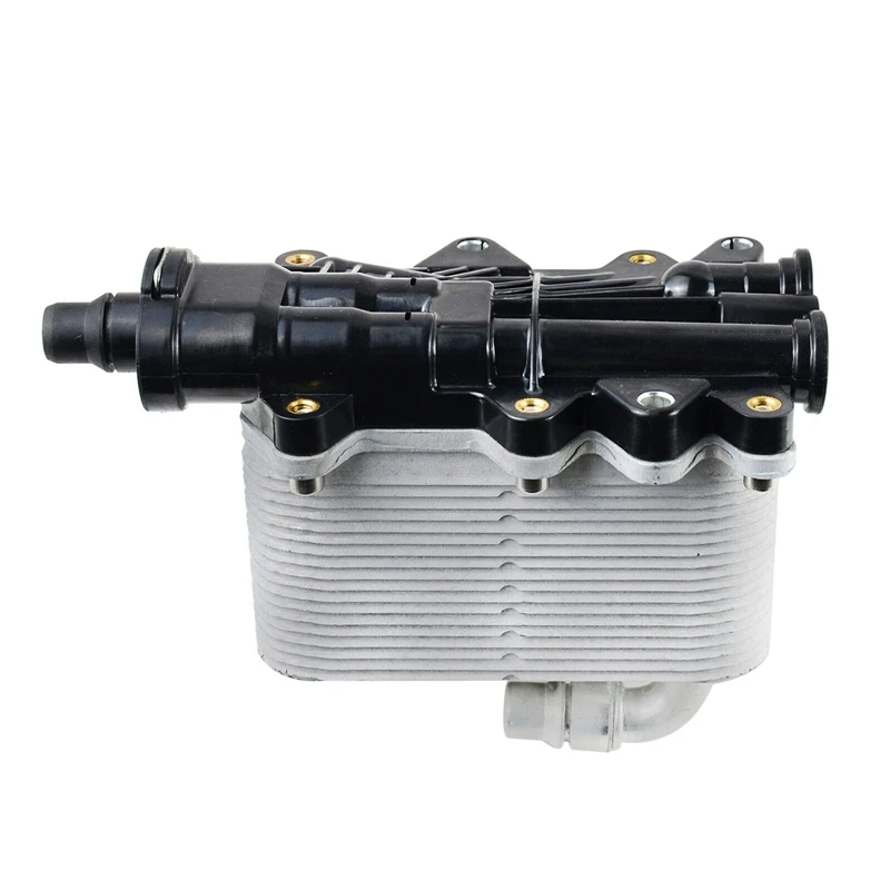 Aluminum Engine Oil Cooler Car Engine Oil Cooler 17217803830 17212249465 17217800479 Fit For BMW 5 6 7 Series E61 E60 X3