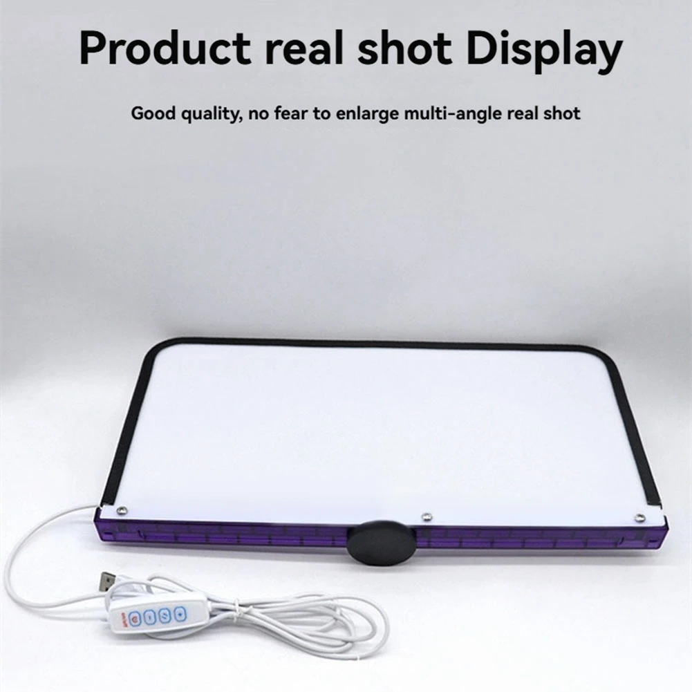 A73P USB Port Led Reflector Lamps Board Dent Repair Tools LED Removal Leveling Lamps Three Speed Car Repair Lights