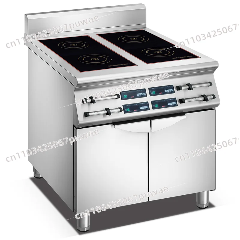 Commercial Cooking Equipment 4 Burner Induction Cooker Freestanding Induction Stove