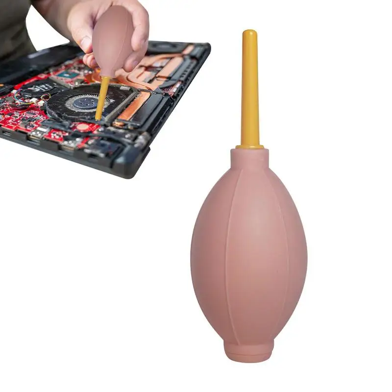 Camera CMOS Lens Luchtblazer Pomp Mini Squeeze Duster Rubberen Mondstuk Puffer Voor Hulp Gehooraccessoires Stofdoek Rubberen Lamp Pomp