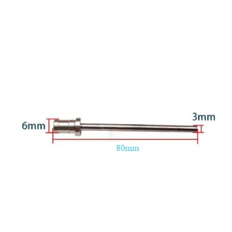 

Extended ceramic tube guide Ø6xØ3xL80mm, ceramic electrode guide EDM drilling machine 1PC