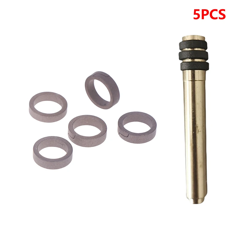 【F】5Pcs/set 4500Psi 40mpa 30mpar Two-Stage Piston Ring PCP Air Compressor Second Stage Piston Ring