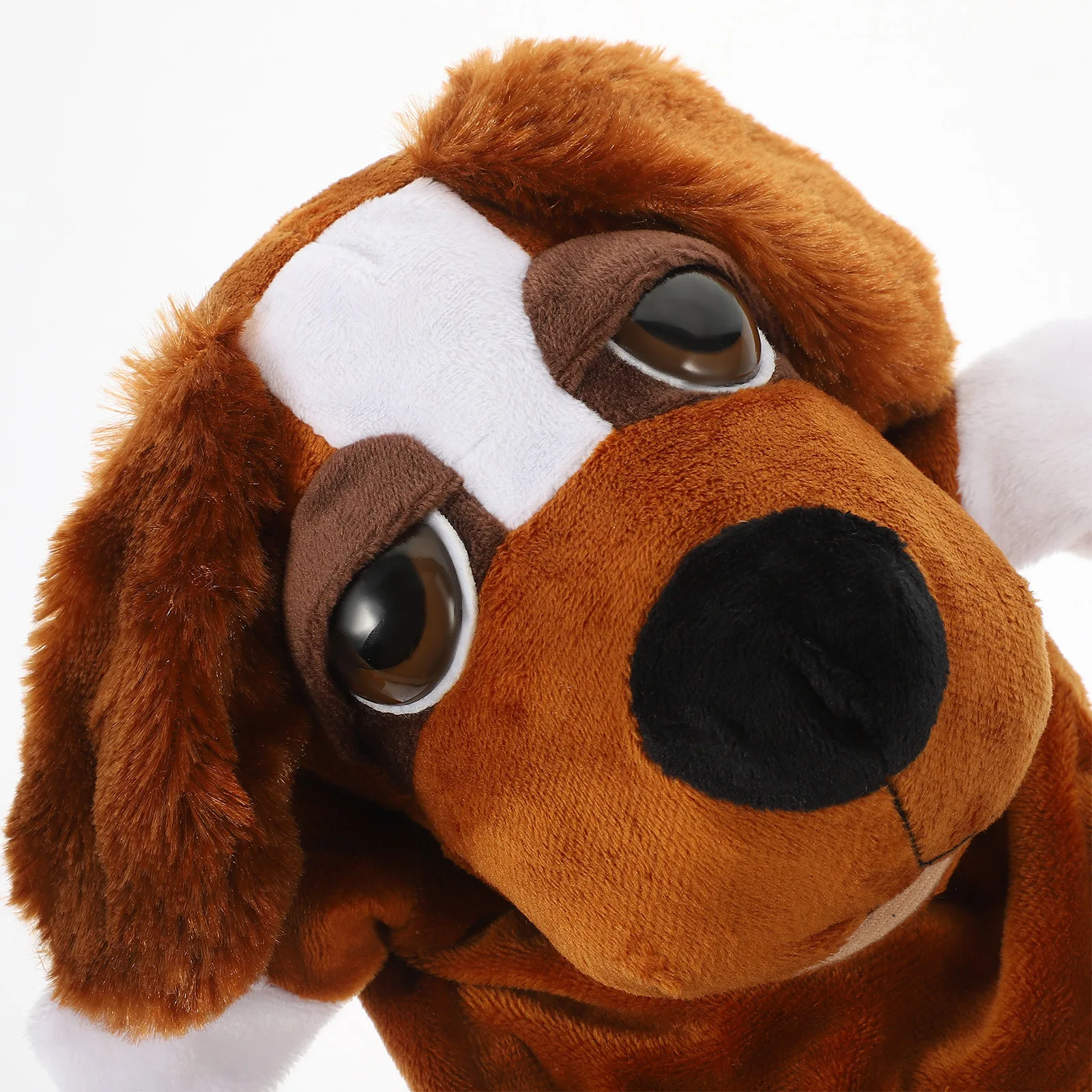 

2 Pcs Puppets Animal Finger Stuffed Hand Puzzle Cartoon Animals Toys Parent-child