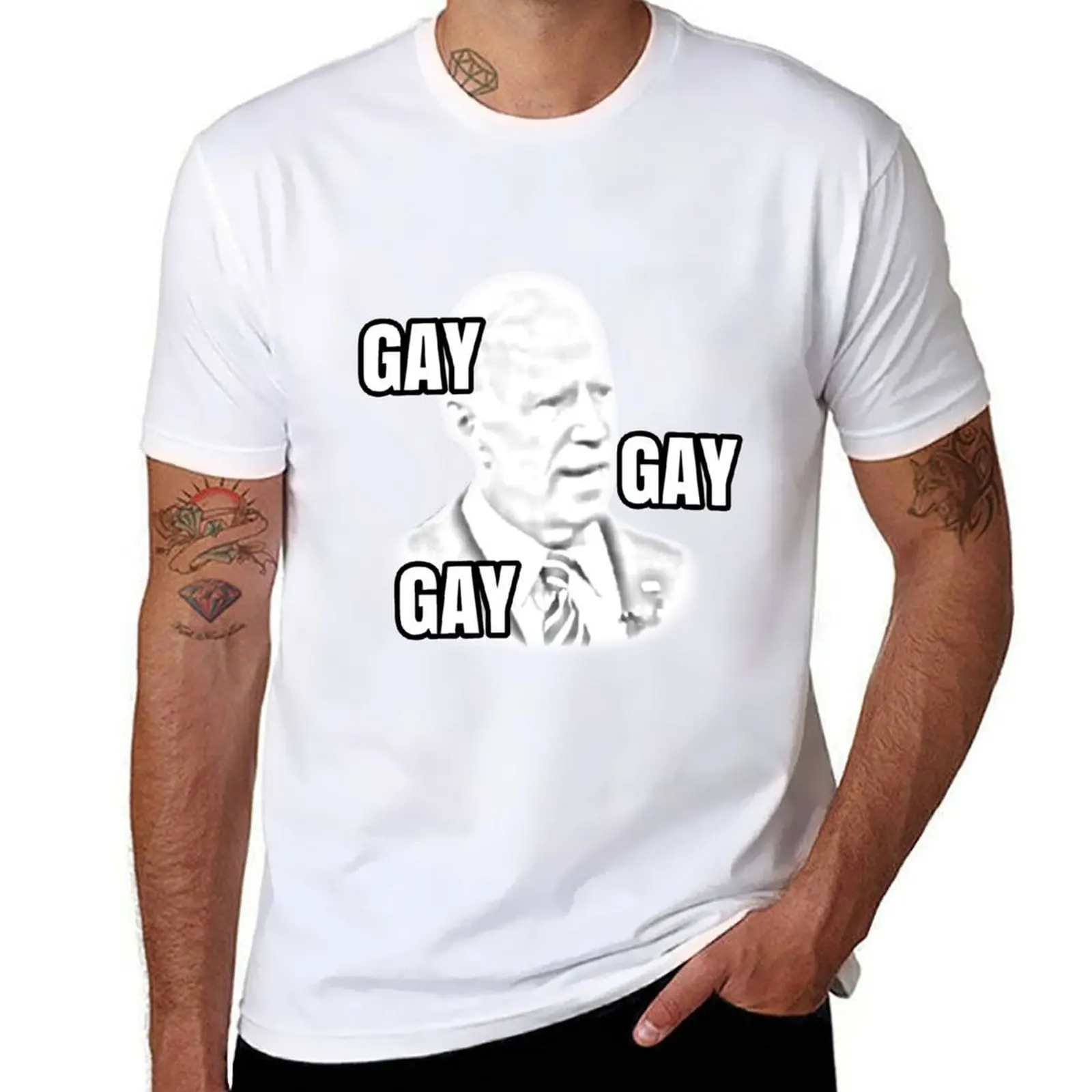 

Three times T-Shirt man t shirt summer man t shirt cotton man t shirt designer T-shirt