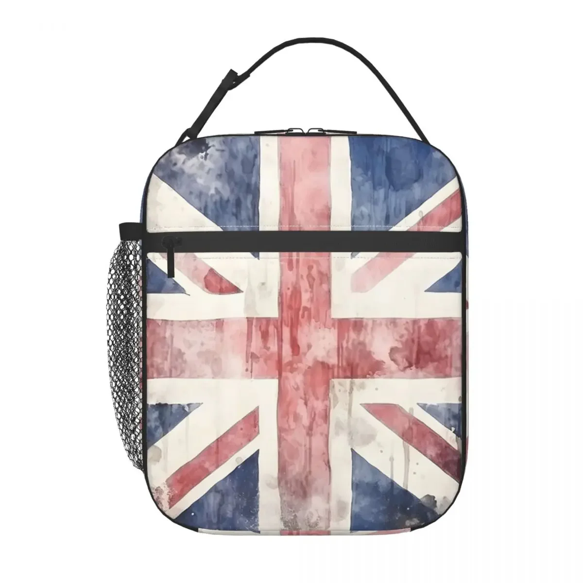 Union Jack Flag Of The UK United Kingdom British Insulated Lunch Bag for Women Office Cooler Thermal Food Box Tote Lunch Boxes