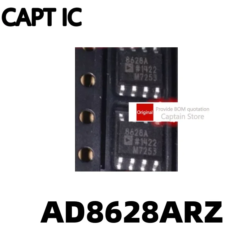 5PCS AD8628 AD8628ARZ AD8628AR 8628A SOP8 amplifier chip