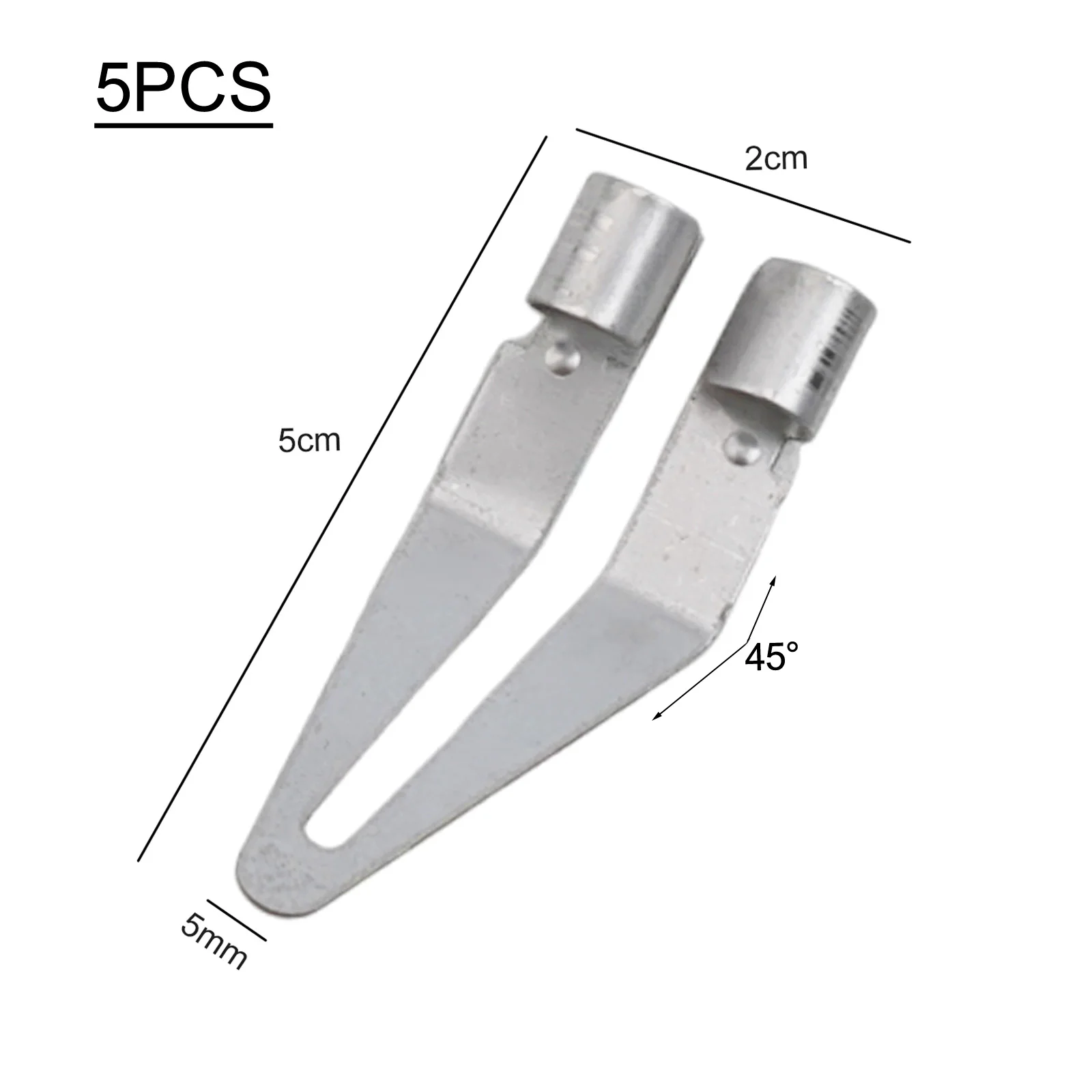 Fer à souder réglable à tête lisse, conception de coude résistant à 45, réparation, une variété d'outils de soudage, 3 pièces, 5 pièces