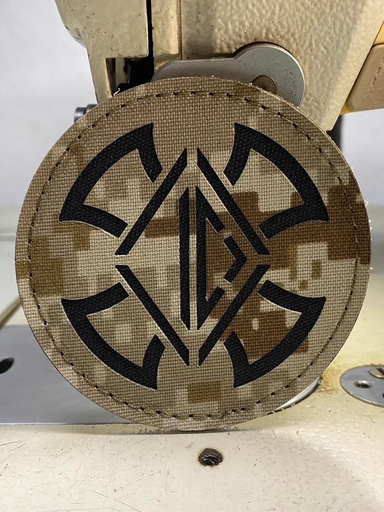 IRREGULAR DEFENSE Style Laser Cut Magic Patch Armband