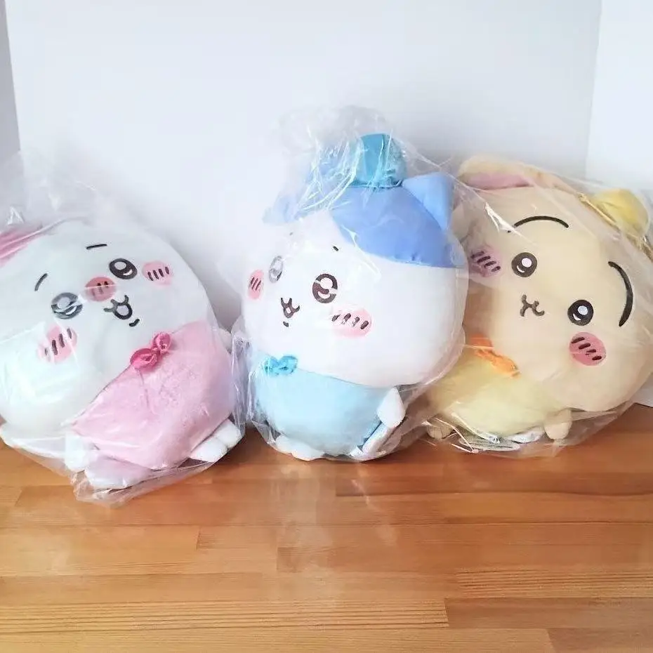 

60cm Kawaii Chiikawa Stuffed Doll Hachiware Usagi Plush Doll for Kids Birthday Gift Cute Japanese Cartoon Animal Toy for Girls