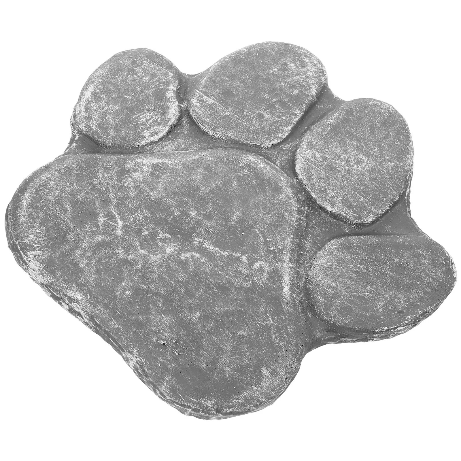 

Pet Memorial Stone Paw Shape Resin Dog Tombstone Outdoor Garden Cemetery Memorial Headstone Pet Grave Marker Resin Dog Tombstone