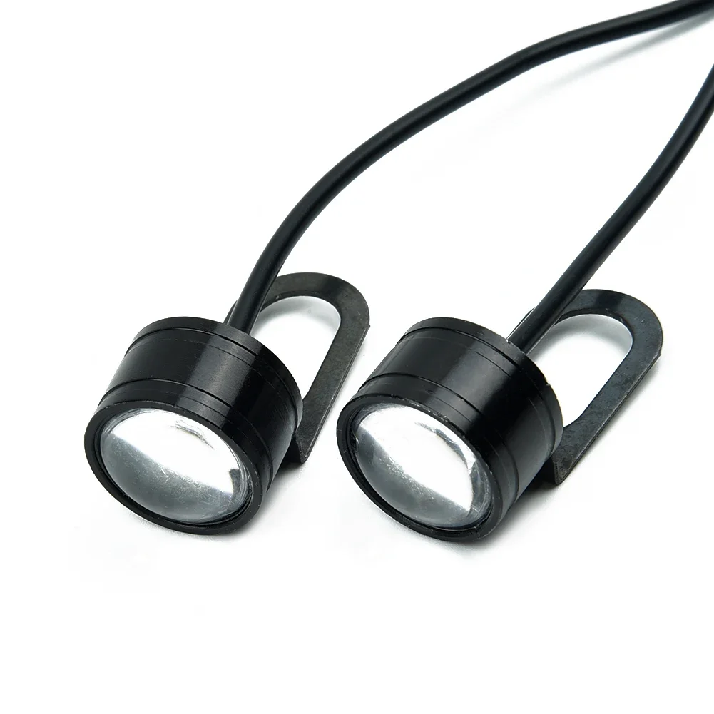 

2Pcs/Set 12V Motorcycle White LED Spotlight Headlight Driving Light Fog Lamp For Most Motorcycle Electric Motor