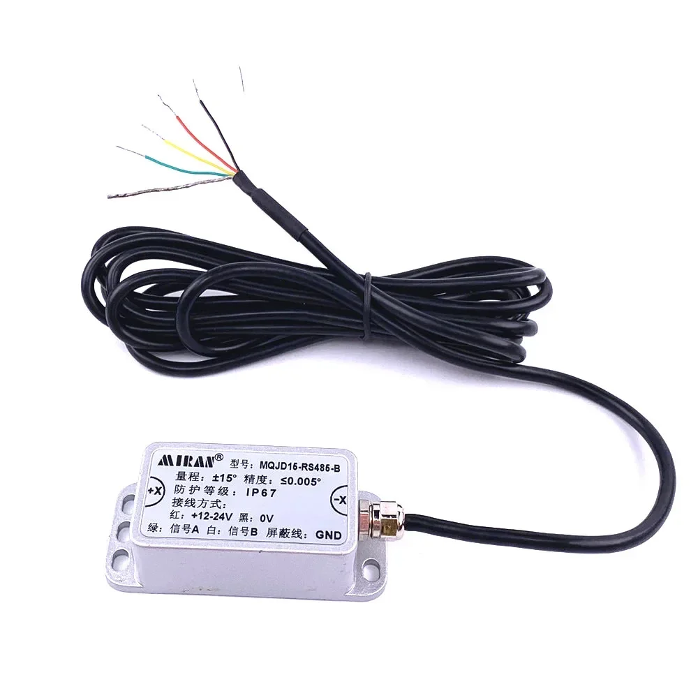 

2025MIRAN MQJD15-V2-A1 /C Single Axis Inclinometer Tilt Sensor voltage current RS485 Output Title Angle Sensor/ Inclinomet