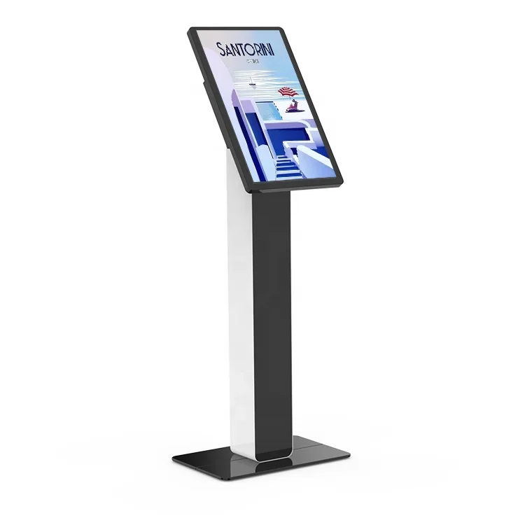 

27 Inch Indoor Interactive Advertising Equipment Self Service Kiosk Information for Library/exhibition/airport