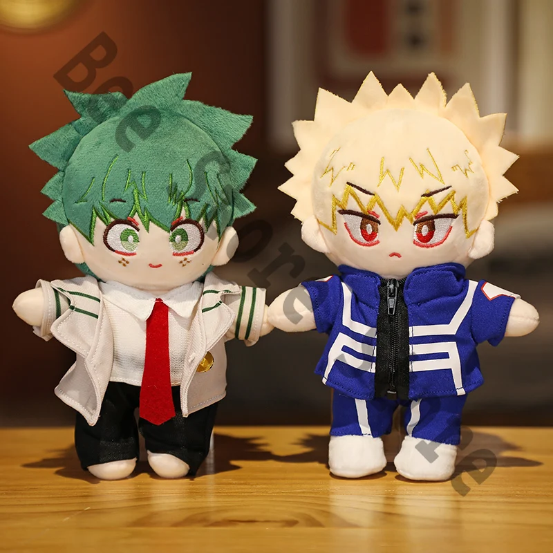 Anime Mijn Hero Academia Bakugou Katsuki Todoroki Shoto Midoriya Izuku Cosplay Limited Edition Knuffels Pluizige Poppen Fans Gift