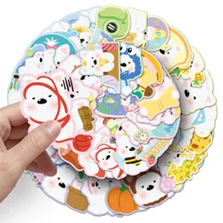 10/30/50PCS West Highland White Terrier Stickers Cute Cartoon Animal Sticker Kawaii Dog Decoration Fridge Luggage Laptop Decals