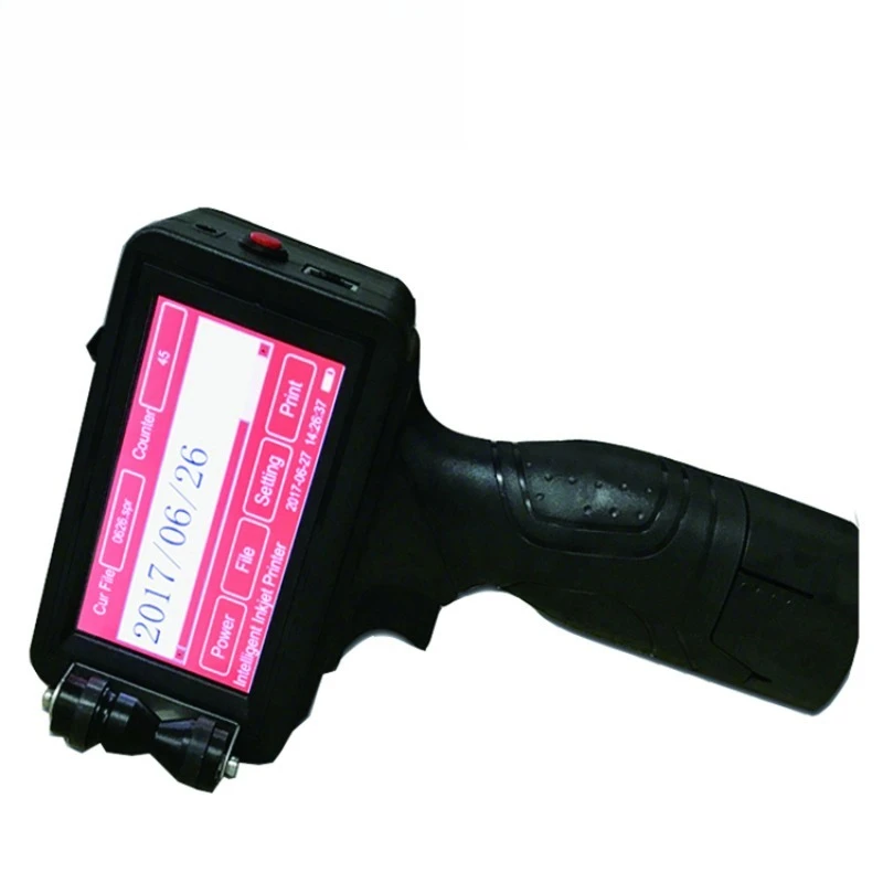 High Resolution Thermal Handheld Inkjet Printer for Box Marking, Expire Date Coding
