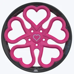 Heart Shape Five Spoke 18 19 20 21 22 Inch Flow Forged Wheel 5 lug 5x108 Car Rims for customization