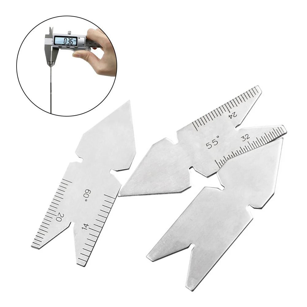 For Accurate Measurements Accurate Measuring Tools Accurate Thread Pitch Measurement Metric Gauge Approx. 60*20mm Compact Size