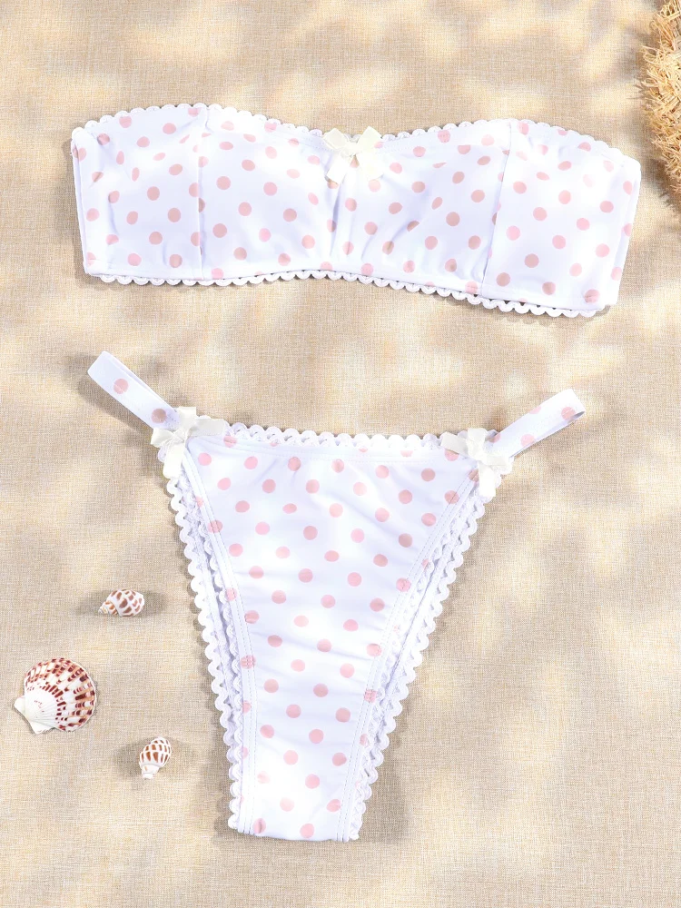 Traje de Baño Miyouj, Nuevo Conjunto de Bikini de Dos Piezas, Push-Up, Sexy, Corte Alto, Bikini de Tiras, Trajes de Baño 2026